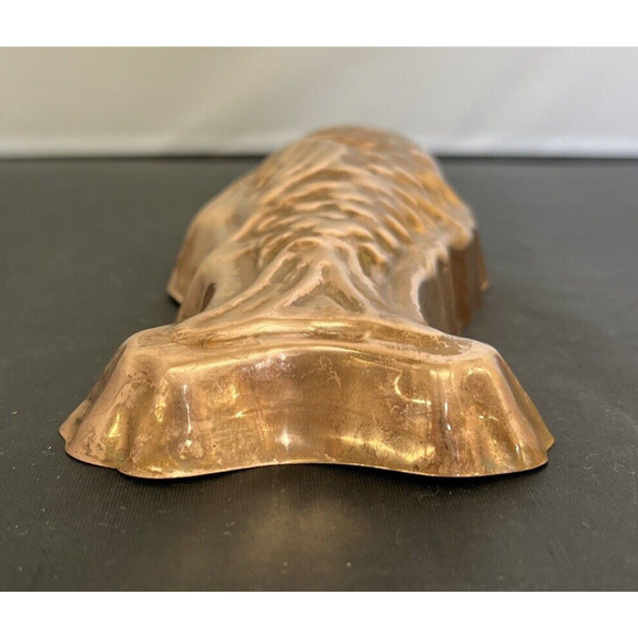 Vintage Copper Fish Tin Lined Mold Made in Portugal Petite  (2) Vintage Copper Leaping & Small Fish Mold Solid Copper Tin Korea Copperware
